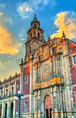 Santo Domingo Church in Mexico City