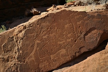 Afrikanische Stein Malerei