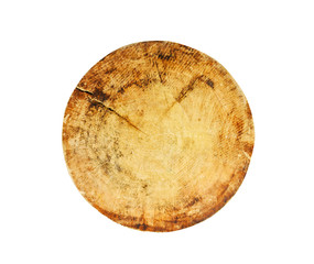 bread isolated on white background