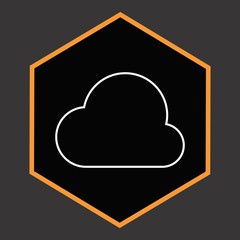 Cloud Icon For Your Design,websites and projects.