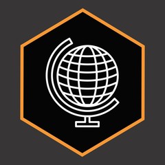 Globe Icon For Your Design,websites and projects.