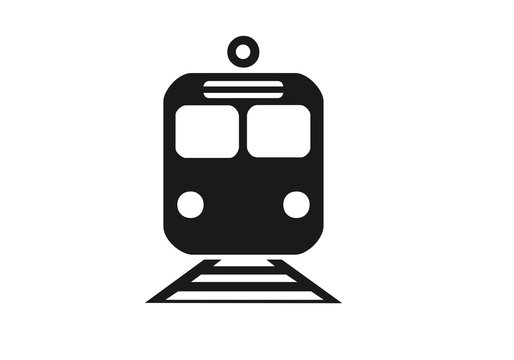 train icon vector 