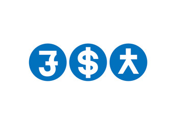 money converter icon, money exchange icon vector 