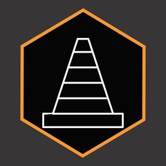 Cone Icon For Your Design,websites and projects.