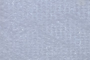 Plastic air bubble wrap texture background.