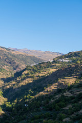 Obraz premium The town of Capileira in Spain