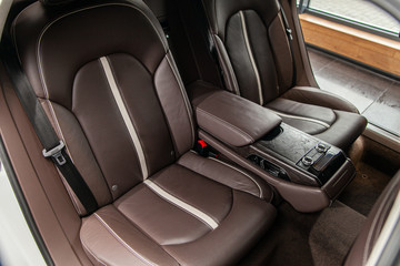 Obraz na płótnie Canvas interior of a car