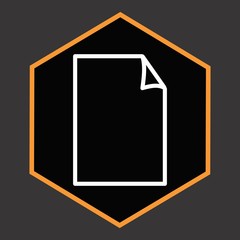 Document Icon For Your Design,websites and projects.