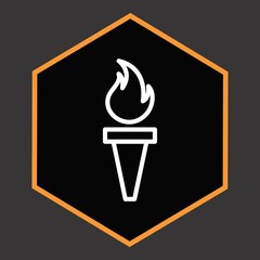  olympic fire Icon For Your Design,websites and projects.