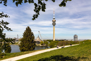 Obraz premium Olympiazentrum Park München