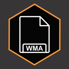 WMA Icon For Your Design,websites and projects.