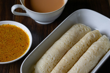 Traditional Malaysian pancake called 