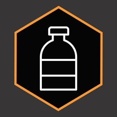 Medicine Bottle Icon For Your Design,websites and projects.