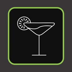 Cocktail Icon For Your Design,websites and projects.