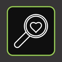 Search Heart Icon For Your Design,websites and projects.