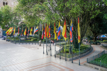 Quenca Ecuador Flags Square