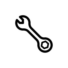wrench icon , vector illustration