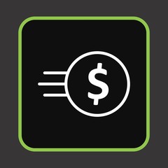  Fast Coin Icon For Your Design,websites and projects.