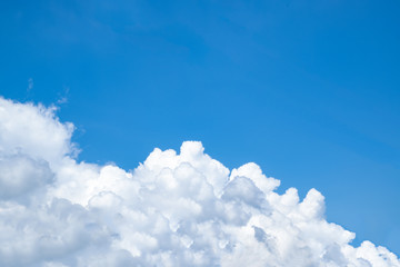 Naklejka na ściany i meble blue sky and cloud texture background