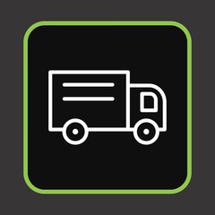 loader Truck Icon For Your Design,websites and projects.