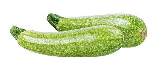 Fresh vegetable marrow isolated on white background