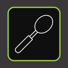 Spoon Icon For Your Design,websites and projects.