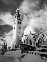 Winter in Salzburg, Muelln Church