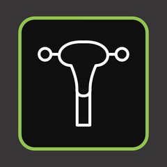 Uterus icon For Your Design,websites and projects.
