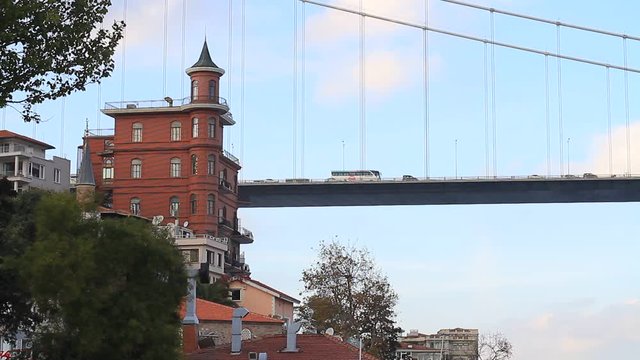 Perili Kosk (Historical Yusuf Ziya Pasha Kiosk) Istanbul, Turkey. Bosphorus Houses