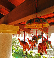 village scenes in india