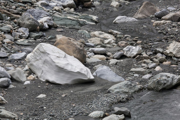 Taroko Gorge is an impressive 19-km-long canyon, situated near Taiwan's east coast. The area of the gorge is also identified as Taroko Gorge National Park. The upward thrust of hard rock, combined wit