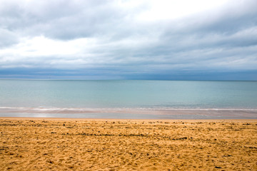 atlantic wonderfull beach in France