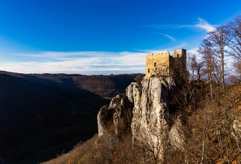 Fototapeta premium Ruine Reußenstein Landschaftsaufnahme