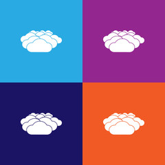 clouds icon. element of weather icon. signs and symbols collection icon for websites, web design, mobile app