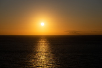 Tramonto su Montecristo