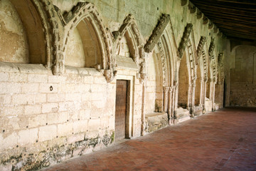 Cloister of Cordeliers in Saint Emilion unesco village france