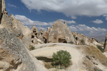 Fototapeta premium Rock Formations in Swords Valley, Cappadocia, Nevsehir, Turkey