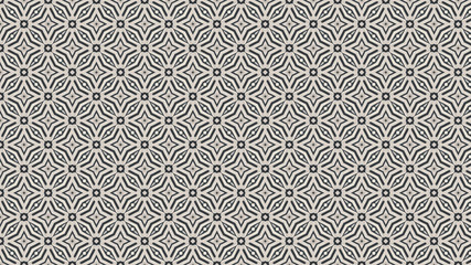 Black-White Geometric Pattern Design
