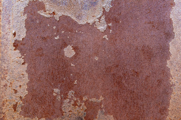 fondo chapa de metal oxidado con mucha textura