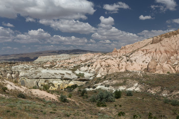 Rose Valley in Cavusin Village, Cappadocia, Nevsehir, Turkey
