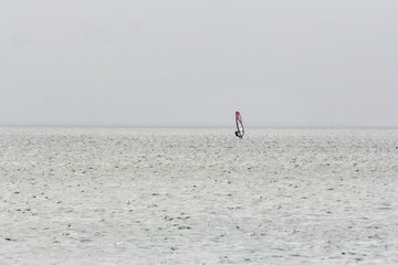 Windsurfer on the Horizon