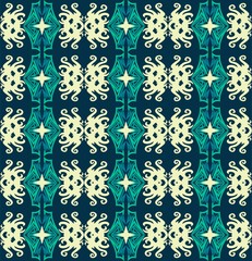 seamless pattern of ethnic pattern. fabric motif design. vector design inspiration. Creative textile for fashion or cloth. batik concept.
