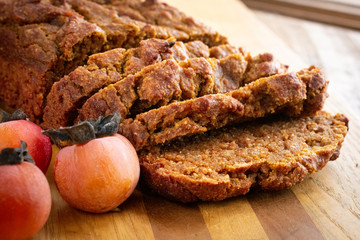fresh persimmon bread