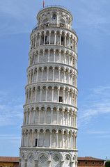 Torre de Pisa en ciudad de Pisa, Italia