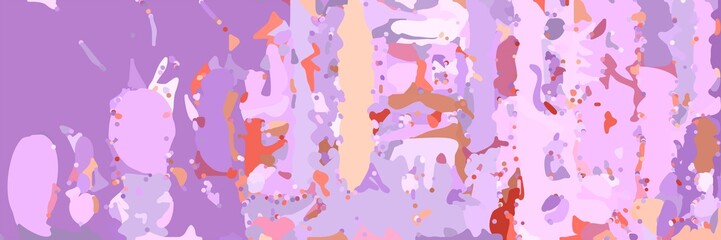 abstract modern art background with shapes and plum, thistle and indian red colors
