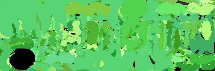 abstract modern art background with pastel green, pale green and black colors