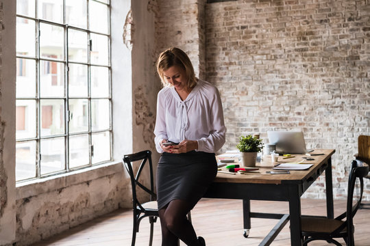 Businesswoman in a modern office