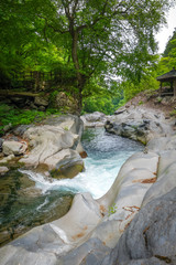 Kanmangafuchi abyss, Nikko, Japan