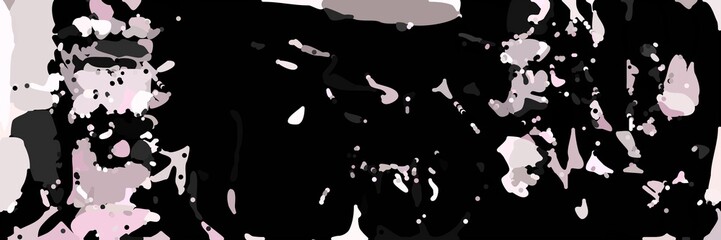 abstract modern art background with shapes and black, light gray and dim gray colors