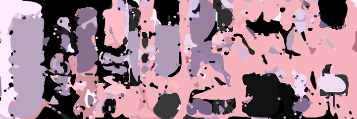 abstract modern art background with shapes and baby pink, black and gray gray colors